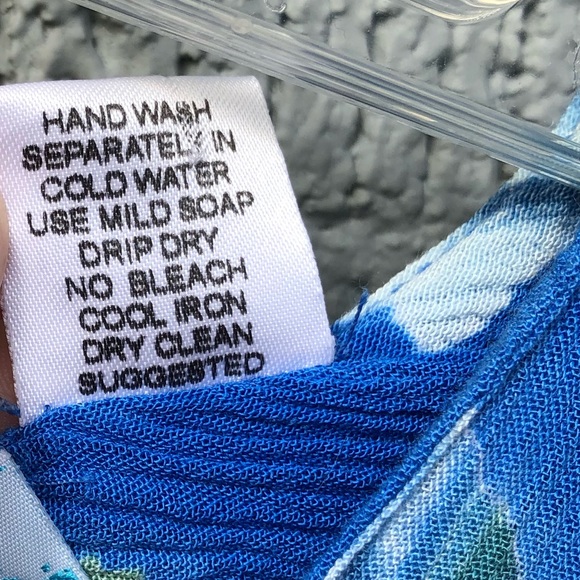 Buster N’ Begi Maxi Dress Blue Size 3X - Picture 4 of 5